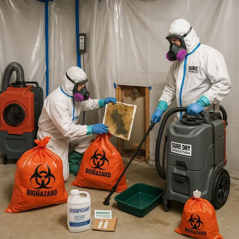 Contaminated Water Handling Protocols process in Gosnell, AR